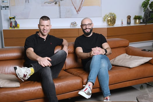 מימין לשמאל: דורון גדליהו סמנכ״ל כספים ופיתוח עסקי ורן צרור מנכ״ל שור-טק השקעות, צילום: ישראל הדרי